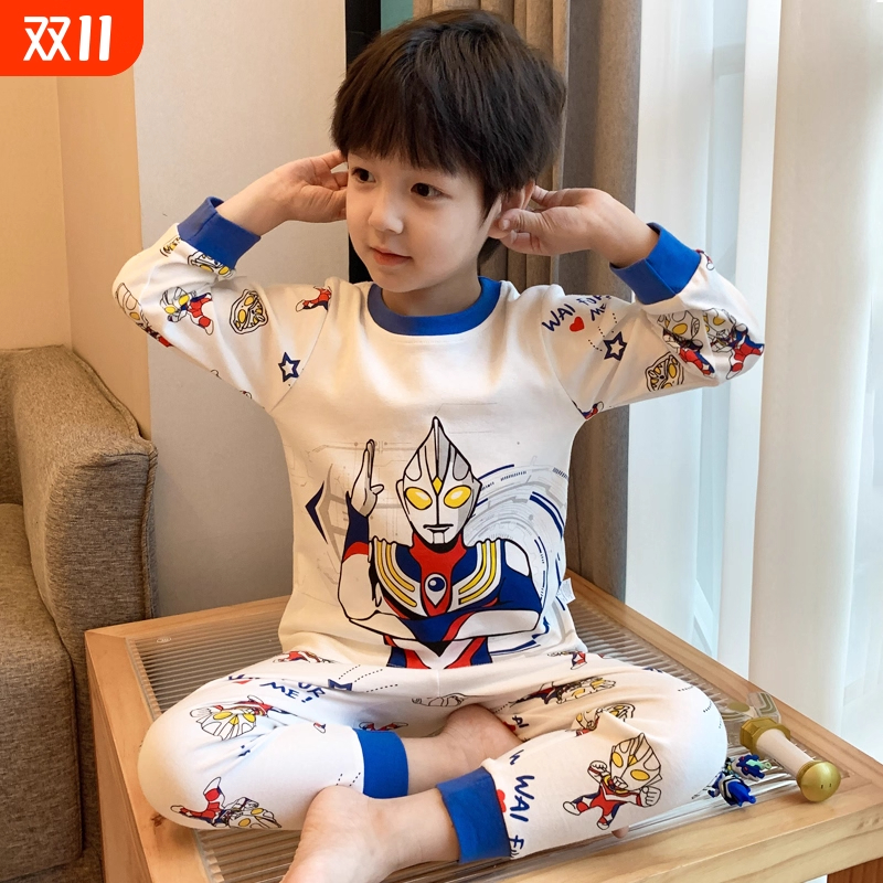 2025儿童秋衣秋裤男童套装内衣套装女童家居服宝宝睡衣秋冬季新款