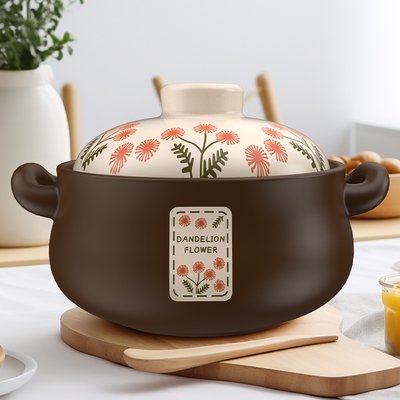 康舒砂锅锅炖鸡煲汤家用汤煲蒲公英汤锅陶瓷电磁炉耐高温燃气烧制