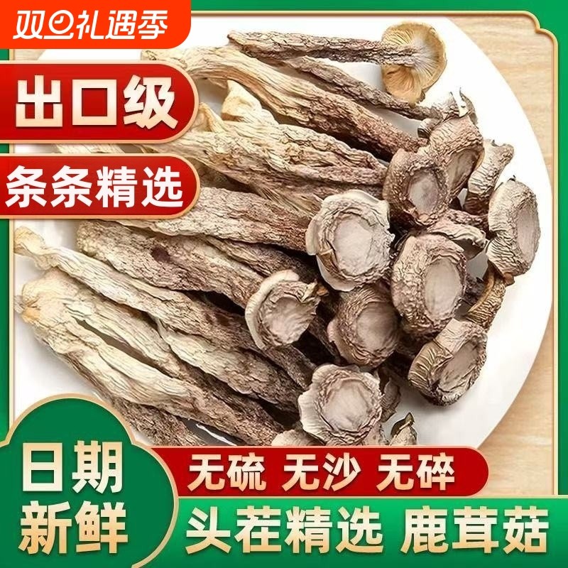 鹿茸菇干货古田特产非野生鹿茸菌菌菇包香菇煲汤食材菌类食用精选