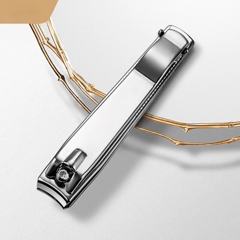 指甲刀单个大号平口指甲剪斜口脚指甲钳修甲刀美甲家用独立装优质