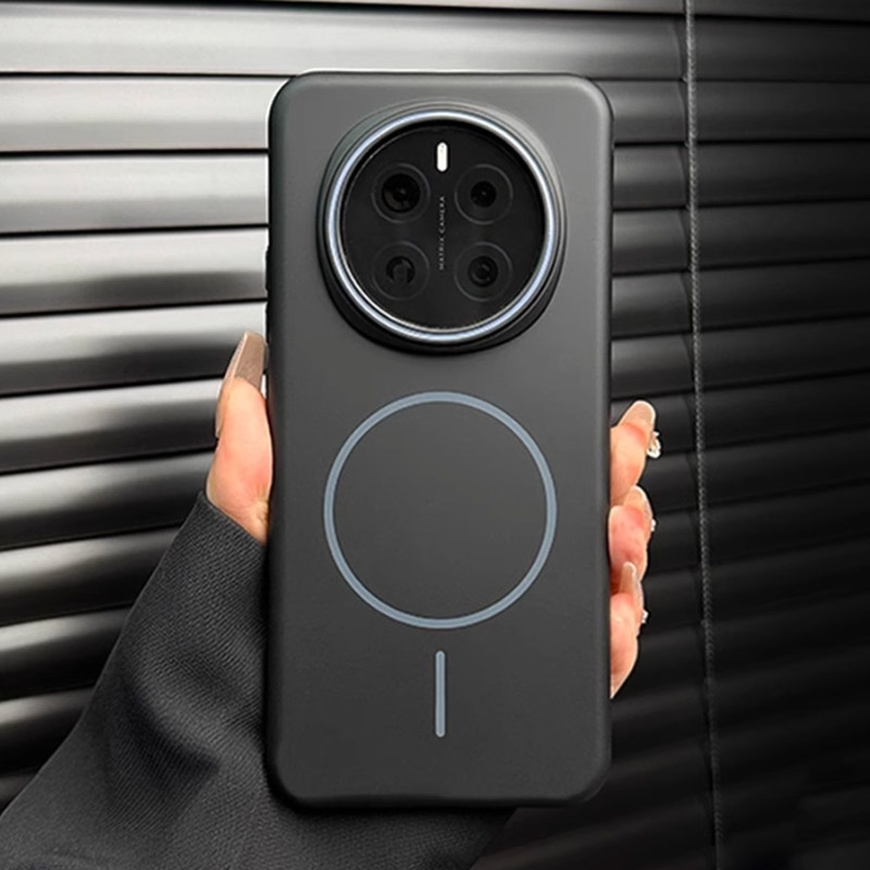 适用华为mate70手机壳Magsafe磁吸Mate70Pro磨砂防摔mate60纯色肤感Mate50Pro情侣款60Pro超薄男女高级感外壳