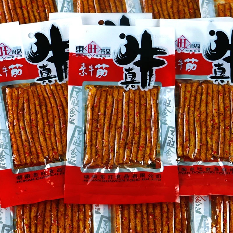 东旺真牛顶牛素牛筋31g包辣条麻辣面筋湖南特产零食怀旧小吃休闲