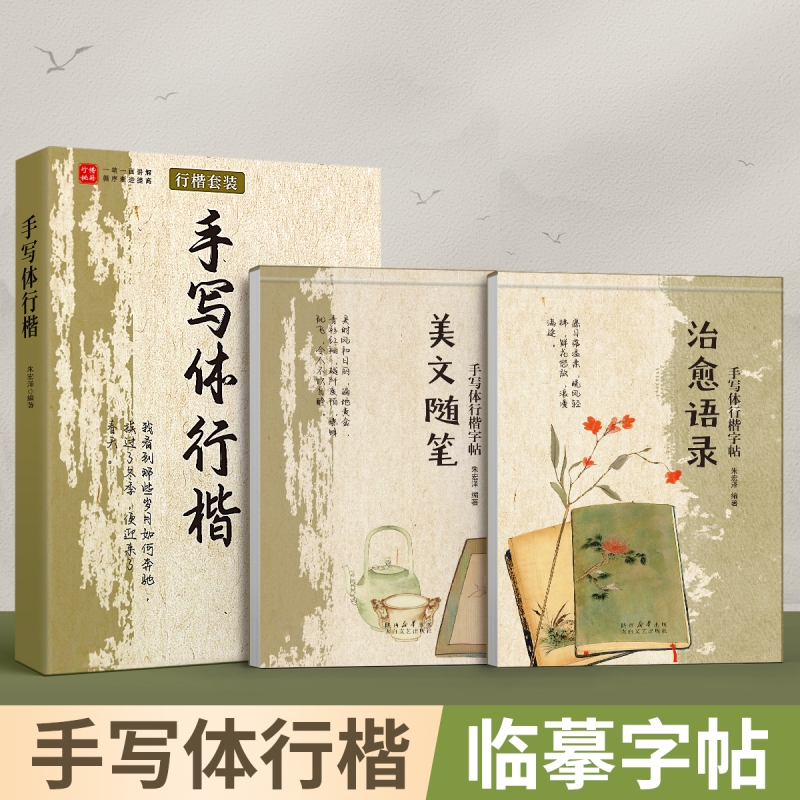 行楷练字帖成人临摹手写体速成