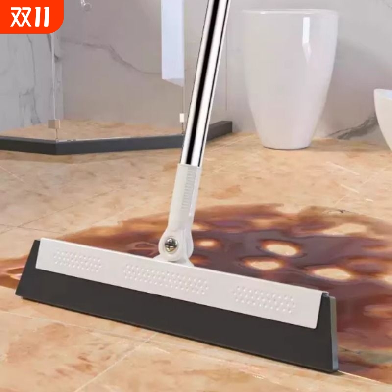 地面刮水器扫水魔术扫把卫生间浴室地刮不粘毛发海绵刮条刮窗神器