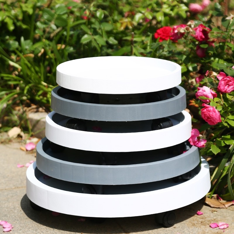 花大爷圆形加厚花盆托盘带滚轮移动底座花卉绿植通用落地花盆底托,鲜花速递/花卉仿真/绿植园艺,花盆,淘宝优惠券,粉丝福利购,淘宝优惠卷