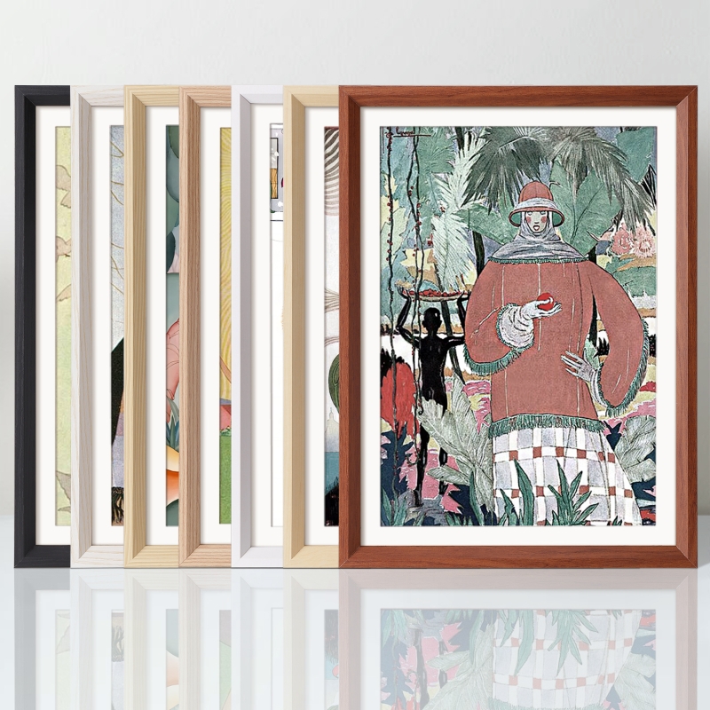 木质长方形相框摆挂|千人加购