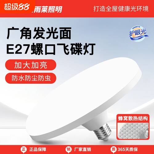 全光谱护眼LED蜂窝飞碟灯