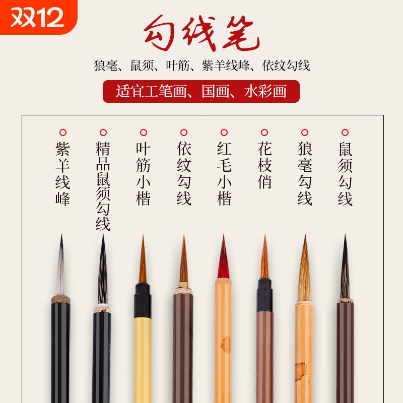 花枝俏工笔画套装|超1.1万次加购