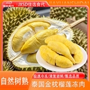 冷冻进口JXSD泰国金枕冻榴莲榴莲肉无壳有核树熟液氮果肉盒装 锁鲜