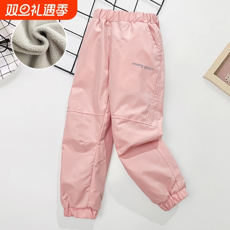 儿童秋冬冲锋裤新款|千人加购