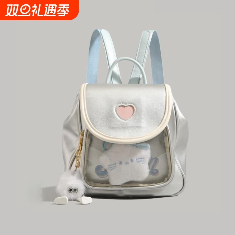 金玉鸟原版女生小众小型双肩包包女2025新款高级感时尚百搭小背包