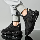 时尚 男夏季 新款 超轻老爹鞋 2025透气运动男款 黑色跑步鞋 气垫运动鞋