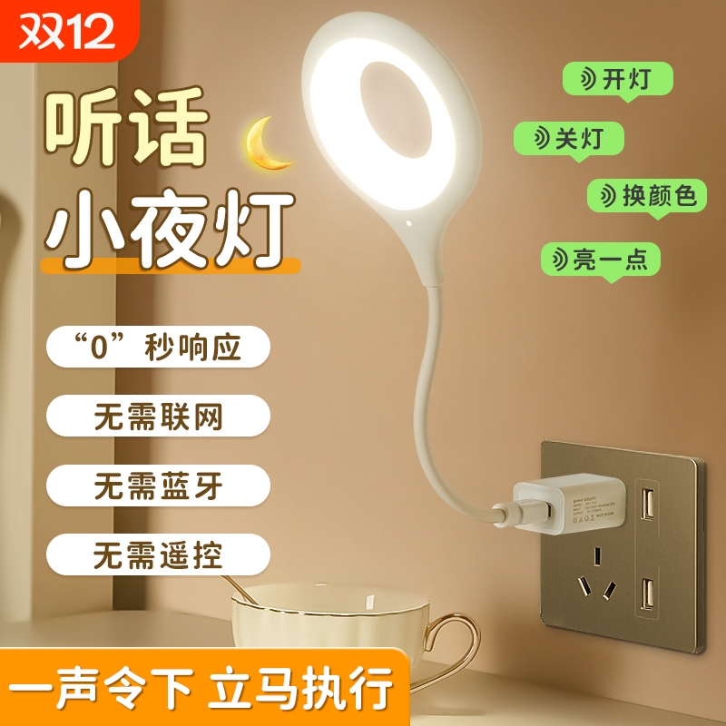 语音控制小夜灯|828人收藏