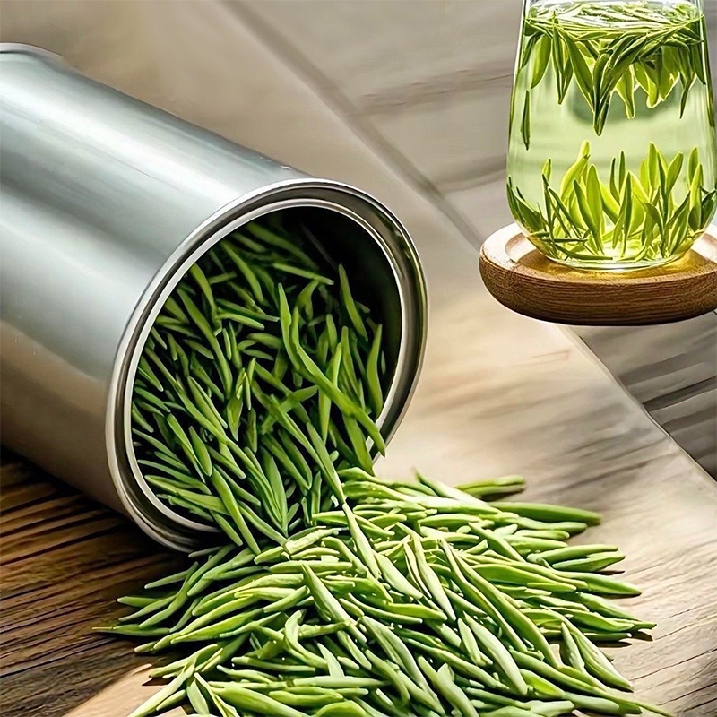 2025新茶叶雀舌绿茶明前特级春茶湄潭毛尖嫩芽浓香型碧螺春茶散装