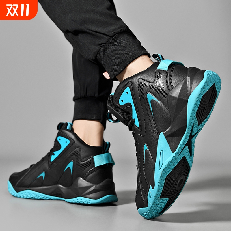 特大码男鞋秋冬季加绒防水运动鞋青少年46学生47高帮48篮球潮鞋50