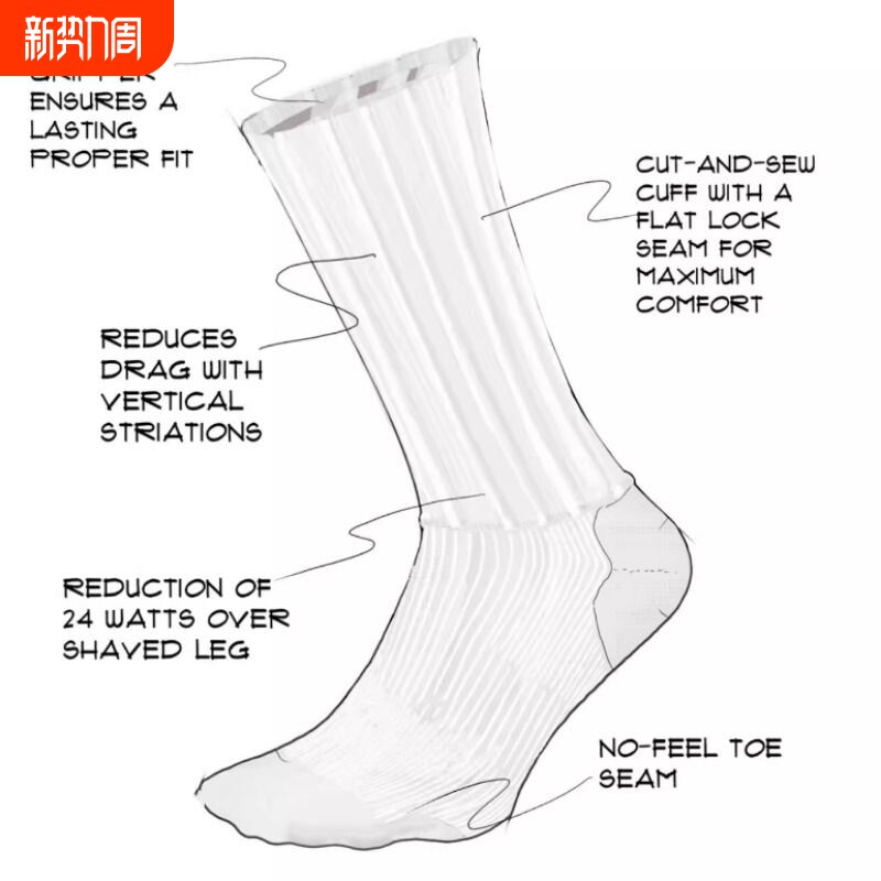 新品K-SNOW AERO PRO气动骑行袜男女款防滑透气自行车