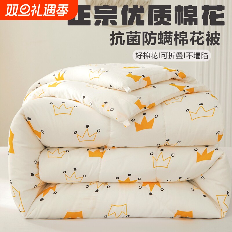 冬被纯棉花保暖新款棉被