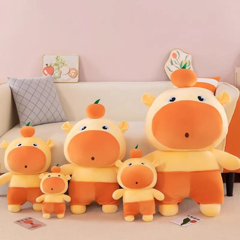 噜噜水豚玩偶可爱表情毛绒公仔水豚玩偶搞怪卡通玩具生日礼物礼物