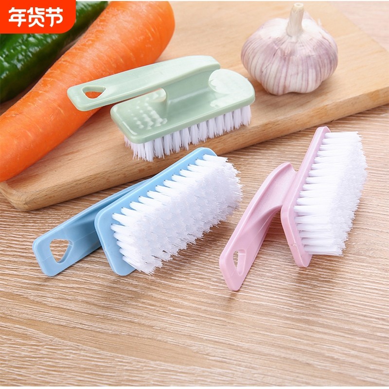 弯柄手柄清洁刷小龙虾洗衣刷瓜果蔬菜家用刷水果蔬果神器质量好