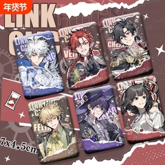 时光代理人Map 0fDreams系列刘枭vein程小时方形双闪徽章礼物谷子