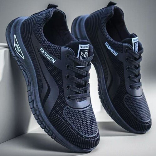 潮足康软底运动鞋黑白|千人收藏