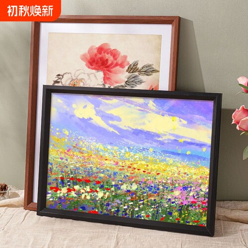 素描画框装裱4K8开挂墙简约