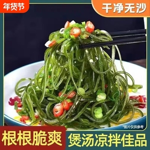 霞浦压缩海带丝独立小包装高倍泡发火锅菜凉拌食材批发免洗无沙