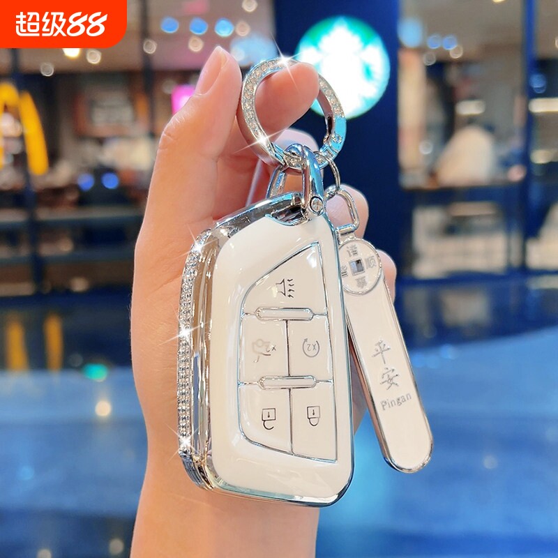 凯迪拉克新款XT5钥匙套CT5 XT4汽车扣CT6锐歌保护壳凯威德GT4全包