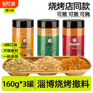 淄博烧烤调料撒料孜然粉空气炸锅调味料蘸料家用套装 烤肉烧烤店