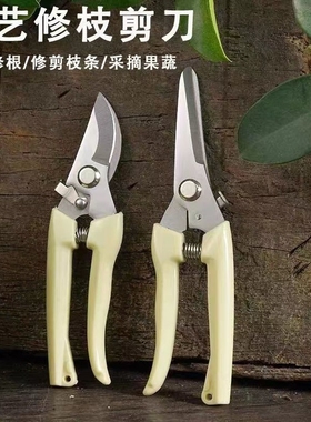 新款园艺剪修枝剪花剪园林剪花艺剪剪树枝果树剪刀枝剪修剪花卉剪