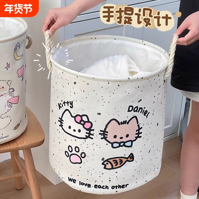 脏衣篓家用大容量收纳筐浴室脏衣服可折叠防水脏衣篮放衣物洗衣篮