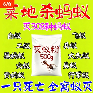 蚂蚁药粉红火蚁厚生室内家用农用菜地户外无小蚂蚁除厨房强力灭杀