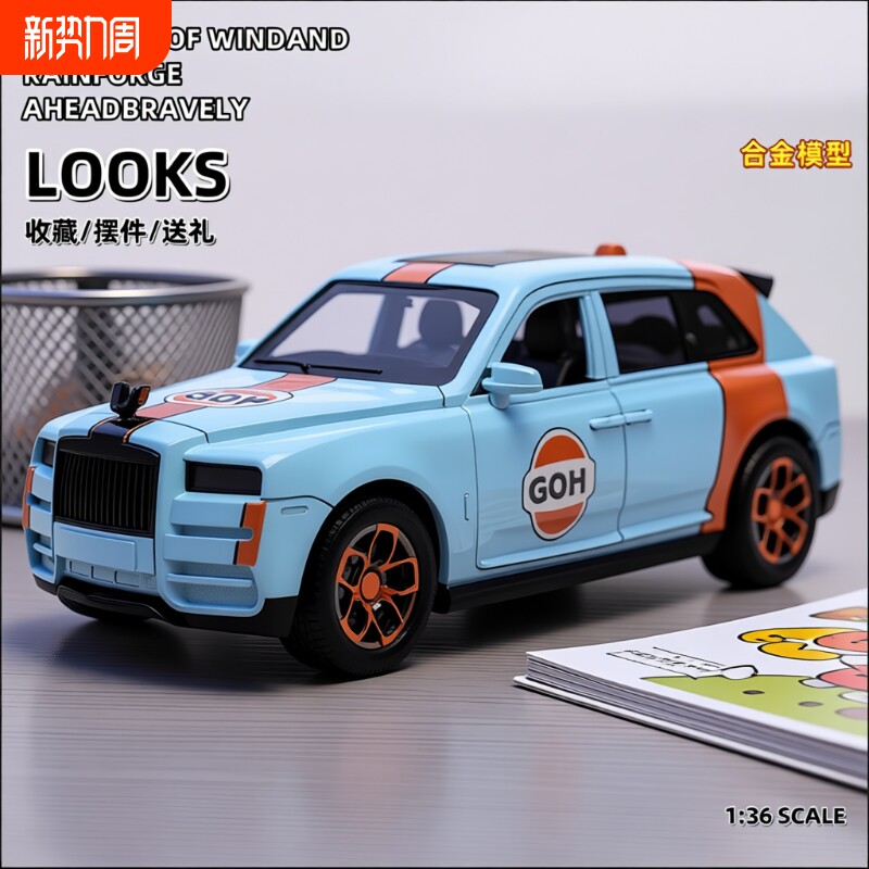 玩具车小汽车男孩2025新款儿童合金车惯性回力1到3岁生日5礼物