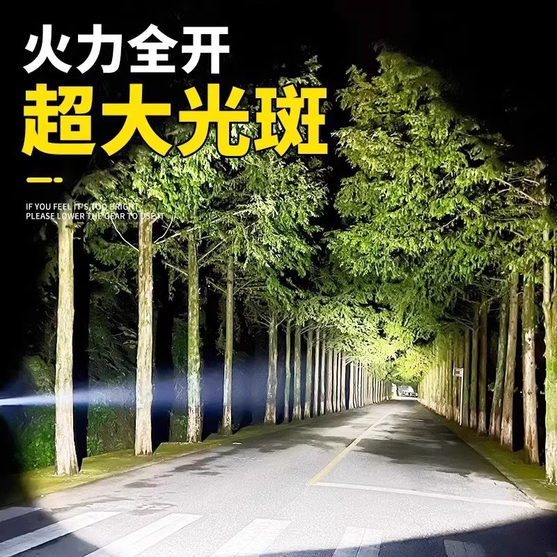 公牛适用LED头灯强光超亮
