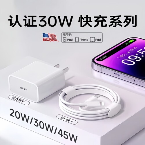 适用于苹果平板ipad充电器