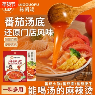 杨国福番茄火锅底料鱼面肥牛料清汤不辣调味料家用调料浓汤麻辣烫