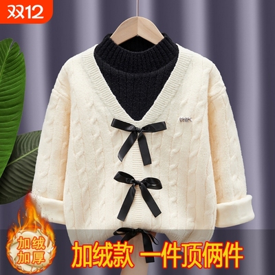 毛衣哆布哆女童可爱春秋冬