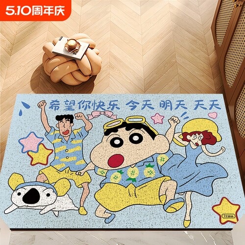丝圈自洁入户地垫抗污耐脏