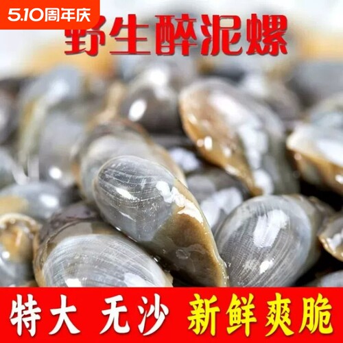 兴洲舟山醉泥螺即食大个头