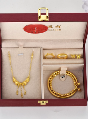 黄金沙金结婚摆件防丢失