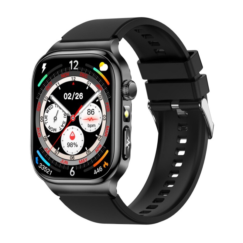 微体检ECG心电图尿酸血脂蓝牙通话五脏健康管理血糖智能手表TK1