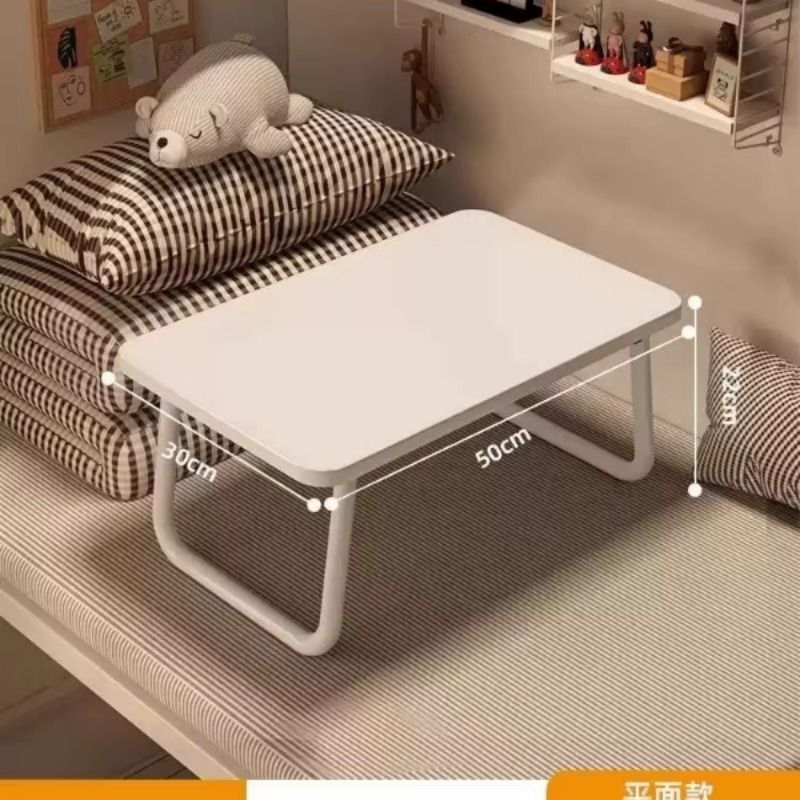 多功能可折叠床上小桌板 宿舍卡通学习电脑桌 家用简约懒人办公桌