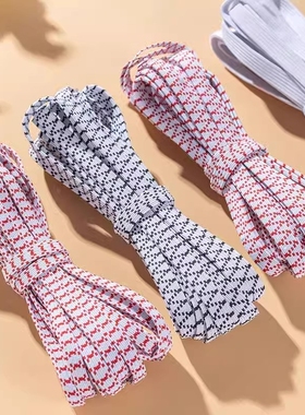 双层扁宽进口乳胶白色高弹力优质松紧带加厚扁裤子腰橡皮筋橡