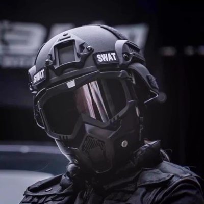 三角洲儿童战术头盔面具