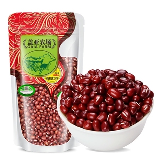 盖亚农场东北有机红豆450g新货农家红小豆赤小豆豆沙豆馅五谷杂粮