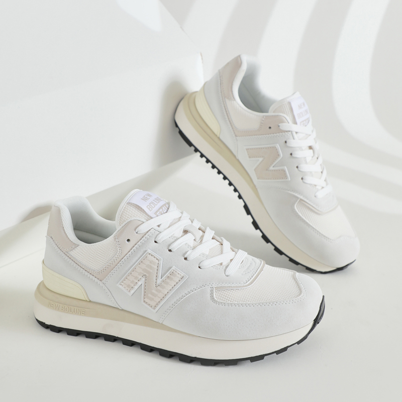 NEW BOLUNE/男鞋新款爆款休闲运动鞋574lg情侣款百搭跑步鞋女鞋