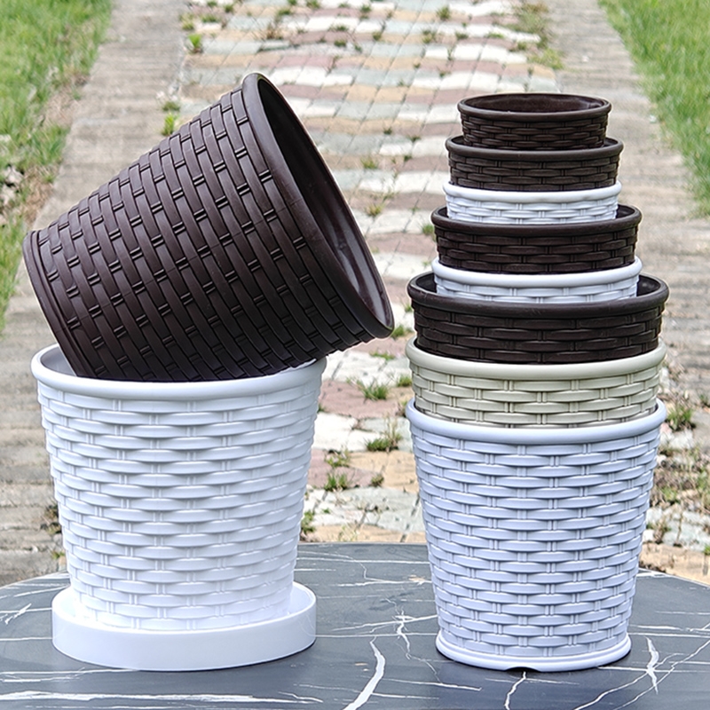 加厚树脂加固简约仿竹编透气圆形