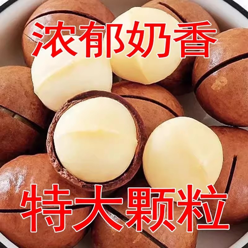 25新货夏威夷果奶油味无干燥剂每日坚果孕妇儿童解馋休闲年货袋装