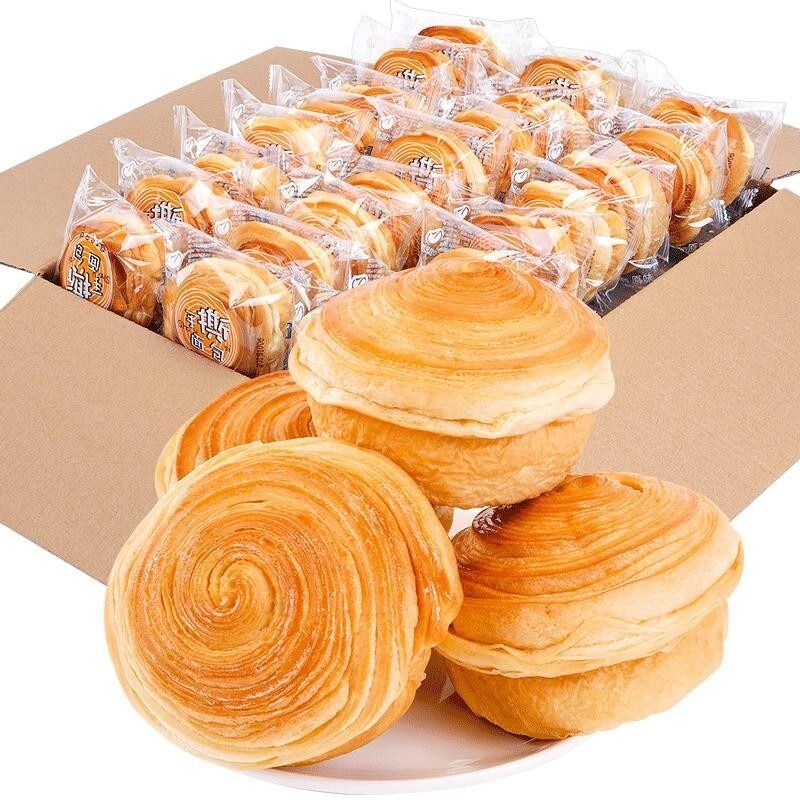 比比赞手撕面包整箱批发学生早餐小零食休闲食品吐司蛋糕肉松海苔图片