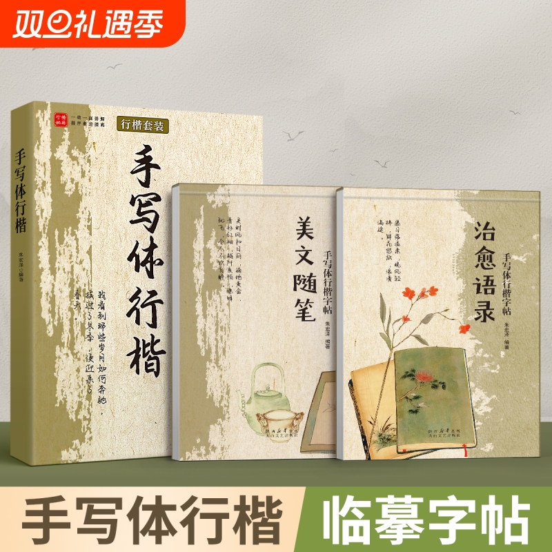 行楷练字帖成人临摹手写体速成